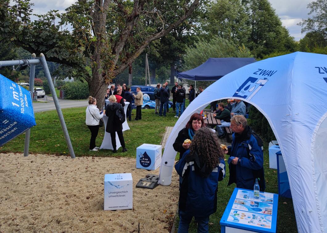 Sanierung und Schutz der Talsperre Dröda Impressionen vom Tag
